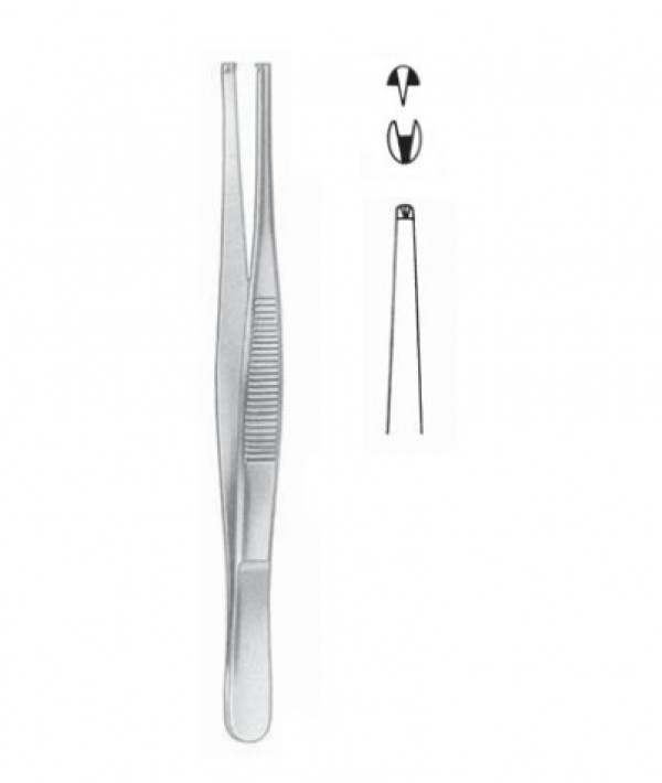 Standard dissection forceps with Kinefis teeth 1: 2 - (16cm)